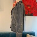 Brighton  Blue Denim Jean Jacket blazer embellished studs size m medium EUC Photo 4