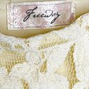 Freeway Apparel Freeway Cream Rose Lace Top with Mint Green Tulle Dress Small Photo 1