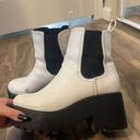 Soda Shoes White Platform Boots Photo 3