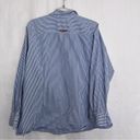 Ariat  blue and white stripe button up shirt size 2X Photo 1