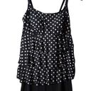 St. John’s Bay St. John's Bay Polka Dot Swimsuit Size 10 Photo 1