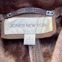 Jones New York Vintage  Brown Maxi Fur Trench Coat Photo 6