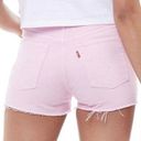 Levi's Levi’s Button Fly Pink Cut-off Denim Shorts 27 Photo 0