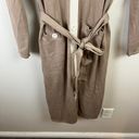 CAbi  Genteel Sweater Cardigan Size Medium Long Duster Button Front l Brown 6161 Photo 5