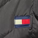 Tommy Hilfiger  Y2k black puffer vest size medium Photo 1