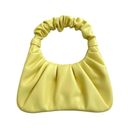 JW Pei  - Gabbi Ruched Hobo Handbag in Pale Yellow Photo 1