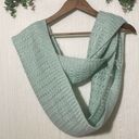 BP  Knit Sweater Infinity Scarf Mint Green Photo 5