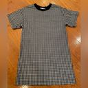 Alice + Olivia Garner Gingham T-Shirt Dress Photo 1