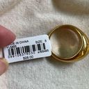 J.Crew  Gold Ring Size 8 Photo 3