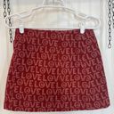 Urban Outfitters  Women’s Burgundy Velvet Skirt Small Photo 4