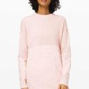 Lululemon  Restful Intention Sweater Pink Bliss / Heathered Pink Bliss size XS Photo 0