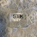 SEEK the Label  White Lace Crop Small Photo 2