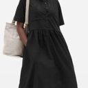 Everlane Womens Size 10  Black Shirt Dress EUC Photo 0