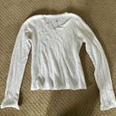 The Perfect Basic White Long Sleeve With Minimal Wear Photo 0