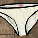 Kate Spade NEW  Classic Bikini Bottom Contrast Solids Ivory Size Medium Photo 8