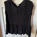 Peplum black top Size M Photo 0