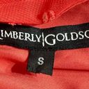 Kimberly  Goldson Lesli Clip Dot Long Sleeve Maxi Dress Women's Small Coral NWOT Photo 10