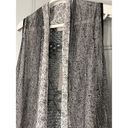 Pretty Angel  Mesh Lace Sleeveless Draped Front Cover Up Duster Size S/M NEW Photo 1