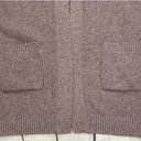 Debut Open Front Ribbed Knit Cardigan Photo 5