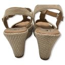 Born concept b.o.c  Beige T-Strap Suede Wedge Photo 10