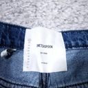 One Teaspoon READ  Oxford Awesome Baggies Low Waist Jeans Size 22 Raw Hem Cutoff Photo 4