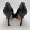 Brian Atwood  Malika Pointed Toe Leather Stiletto Heels - Timeless Classic Style Photo 3