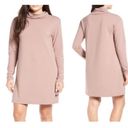 BP . Turtleneck A-Line Dress in Tan Antle Photo 1