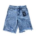 Bermuda Insane Gene Take Me Away  Denim Jean Shorts Size Small Photo 1