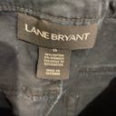 Lane Bryant  Black Floral Embroidered Jeans Sz 18 Photo 4