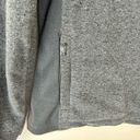 prAna  1/4 Zip Fleece Top Sweatshirt Womens Size M Gray Top Outdoor Workout Photo 4