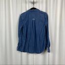 Draper James  Denim Long Sleeve Button Up Shirt Sz.4 Photo 7