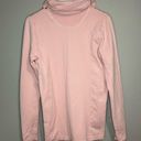 Athleta  Flurry Balaclava pink rib mix solid sweater women’s size large Photo 4