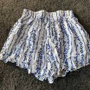 En Crême 2406 en creme printed pleated shorts NWOT Photo 4