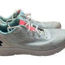 Under Armour Sz 10  Shadow Pro FG Low White Teal Confetti Sneaker Shoes GUC Photo 0