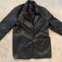 Motel Rocks Leather Blazer Photo 0