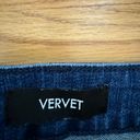 Vervet Dark Wash High Waisted Distressed Flared Crop 90s Style Y2K Jeans Size 26 Photo 7