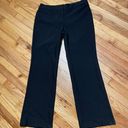 The Loft  Julie Women's Black Dress Pants Straight Leg Cotton Blend Size 10  Photo 0