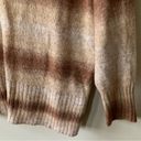 a.n.a NWT  Brown Striped V-neck Sweater Size 2X Photo 6