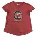 Russell Athletic  Women's South Carolina Gamecocks V-Neck Short Sleeve T-Shirt Photo 0