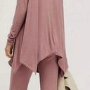 Free People  Romy Lounge Set In Mauve NWOT Photo 1