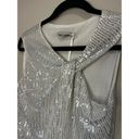 Grace Karin NWT  2023 Women's Asymmetrical Twist Neck Sequin Top sz. S Photo 3