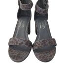 Coconuts by Matisse Matisse Coconuts ANTHROPOLOGIE Sashed Leopard Stacked Heel Sandals NEW Size 8 Photo 0