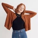 Madewell  Brampton Cropped Cotton Knit Cardigan Sweater Small Photo 1