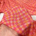 l*space L* Bandera Top & Sarong Bikini Coverup Set Heatwave Pink Orange Size Small Photo 11