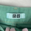 Uniqlo  | Denim Color Wash Shorts | Teal Green | Five Pocket | Size 29 (8) Photo 4