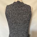 Krass&co G.A.S.  Knit Mockneck Midi Dress Size Medium Black White Tie Belt Australia Photo 8