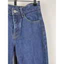 Brandy Melville John Galt Medium Blue Wash Button Fly Straight Leg Raw Hem Jeans Size S Photo 1