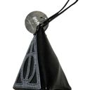 Danielle Nicole NWT  x Harry Potter Glitter Deathly Hallows Pyramid Wristlet Photo 4