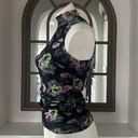 Cinq à Sept  Midnight Bloom Floral Print Sleeveless Shirt, Size XS New w/Tag $195 Photo 7