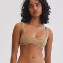 Free People NWT  She Made Me Essential Crochet Crop Bikini Top Size Medium Photo 1